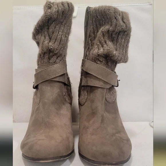 TORRID MID CALF BOOTS (sz 12WW) (EXTRA WIDE WIDTH - WW) - Picture 2 of 6